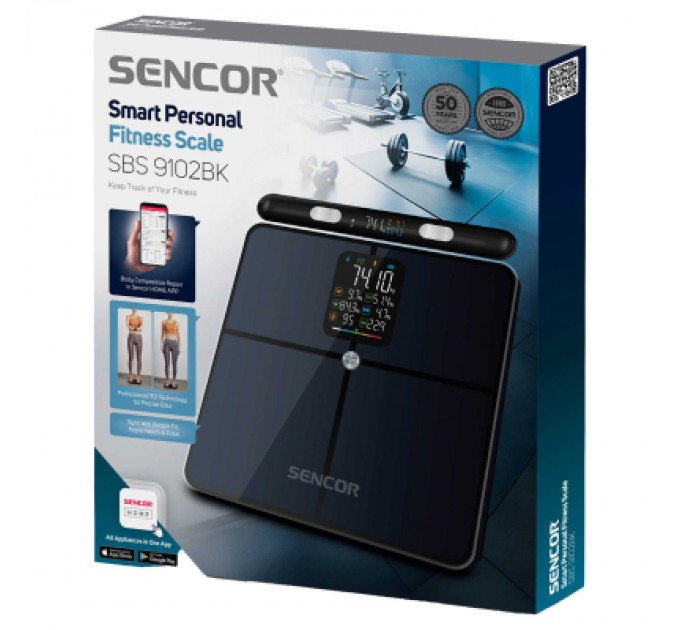 Ваги підлогові Sencor SBS9102BK