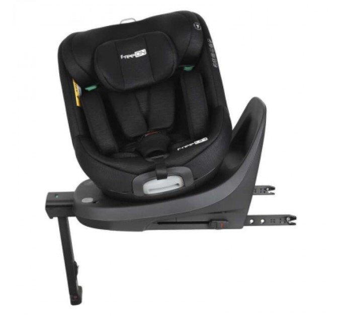 Автокрісло FreeON LOTUS поворотність 360° i-size 40-125 см, чорне (86076)