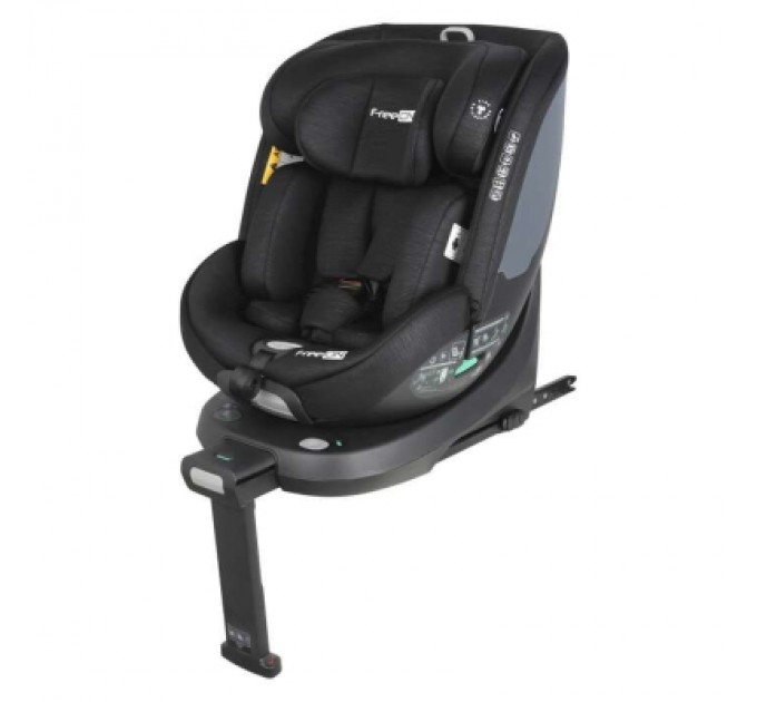 Автокрісло FreeON LOTUS поворотність 360° i-size 40-125 см, чорне (86076)