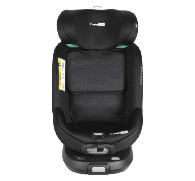 Автокрісло FreeON LOTUS поворотність 360° i-size 40-125 см, чорне (86076)