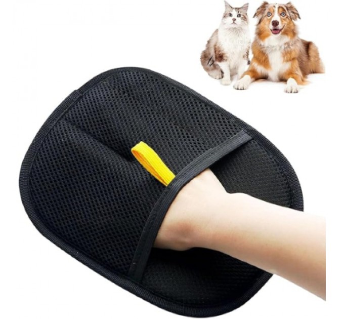 Гребінець для тварин Lapka електростатична рукавичка-щітка (LPK-26)