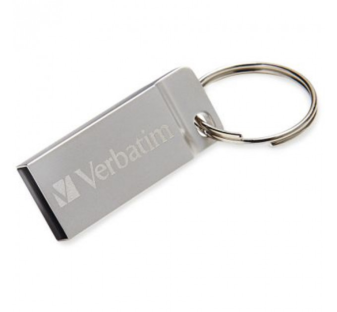 USB флеш накопичувач Verbatim 32GB Metal Executive Silver USB 2.0 (98749)