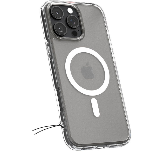 Spigen Чохол-накладка Spigen Ultra Hybrid with MagFit для Apple iPhone 16 Pro Max Frost Clear (ACS08002)