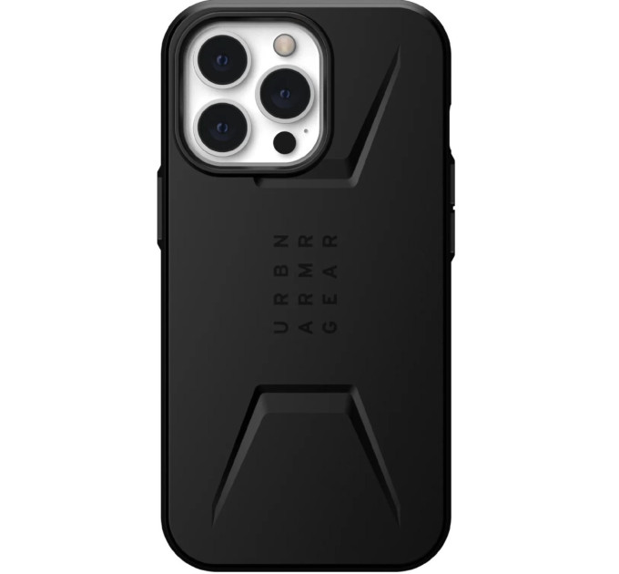Urban Armor Gear Чохол-накладка Urban Armor Gear Civilian Magsafe для Apple iPhone 13 Pro Black (11354D114040)