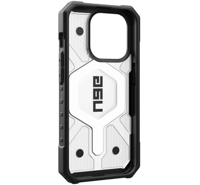 Urban Armor Gear Чохол-накладка Urban Armor Gear Pathfinder Magsafe для Apple iPhone 15 Pro Ice-Black (114281114344)