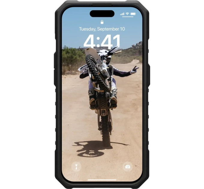 Urban Armor Gear Чохол-накладка Urban Armor Gear Pathfinder Magsafe для Apple iPhone 15 Pro Ice-Black (114281114344)