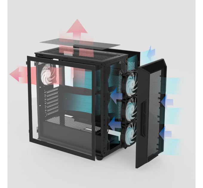 Zalman Корпус Zalman i3 Neo V2 Black