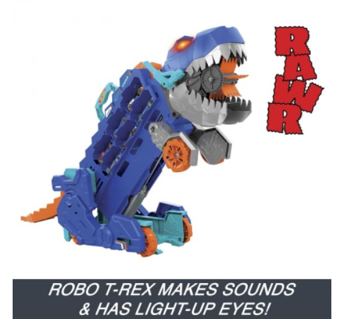 Автотрек Hot Wheels Мега-транспортер Неймовірний Ті-Рекс (HNG50)