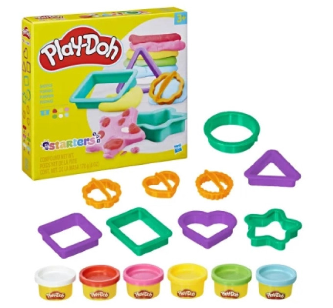 Hasbro Набір для творчості Hasbro Play-Doh Основи E8534 Fundamentals shape (E8530_E8534)