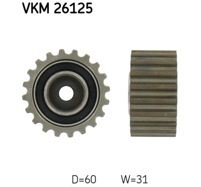 Ролик натягувача ременя SKF VKM 26125