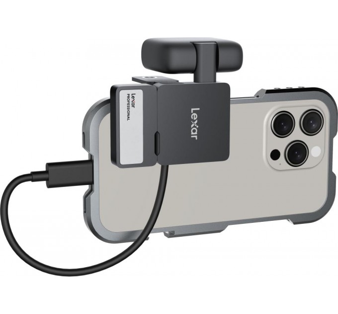 Твердотільний запам’ятовувальний пристрій накопичувач (SSD) USB3.2 1TB EXT. LSL400S001T-RNBNG LEXAR