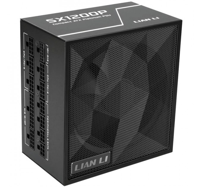Блок живлення Lian Li SX1200P Black, EU Cord (G9P.SX1200P.B000.EU)