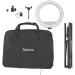 Hama Набір блогера Hama Smartphone Tripod Steady-120 V2, 185см, Bluetooth, LED ring (00004659)