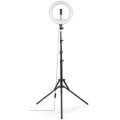 Hama Набір блогера Hama Smartphone Tripod Steady-120 V2, 185см, Bluetooth, LED ring (00004659)