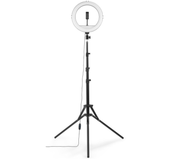 Hama Набір блогера Hama Smartphone Tripod Steady-120 V2, 185см, Bluetooth, LED ring (00004659)
