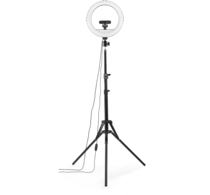 Hama Набір блогера Hama Smartphone Tripod Steady-120 V2, 185см, Bluetooth, LED ring (00004659)