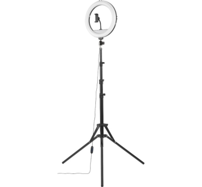 Hama Набір блогера Hama Smartphone Tripod Steady-120 V2, 185см, Bluetooth, LED ring (00004659)