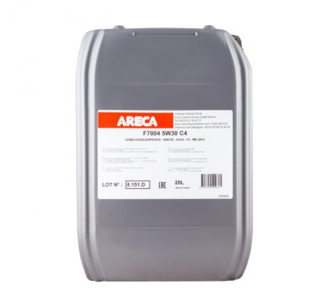 Моторна олива Areca F7004 5W-30 C4 20л (50936)