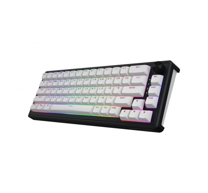 Клавіатура бездротова Hator Skyfall 65 Wireless Black-White (HTK3160UA)