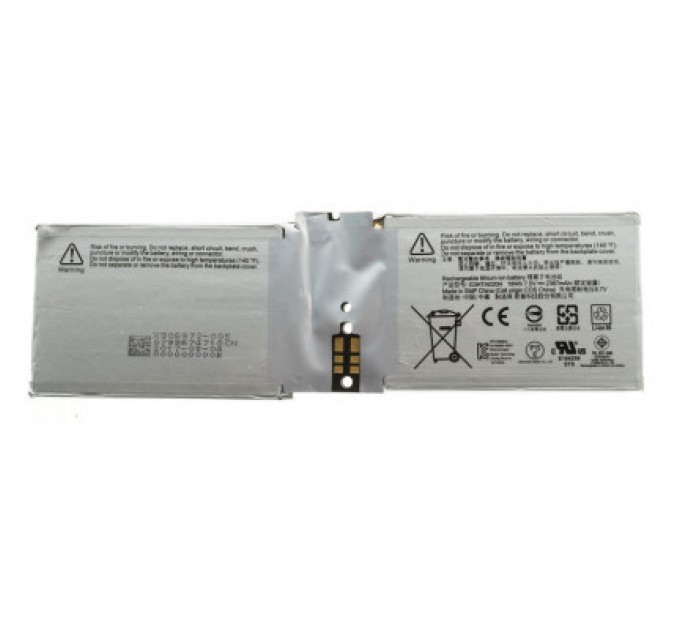 Акумулятор до ноутбука Microsoft Surface Book 1st Gen (Model 1703) G3HTA020H (екр. бл.), 2387mAh (18Wh), 2cell, 7.5V, Li-ion (A47875)