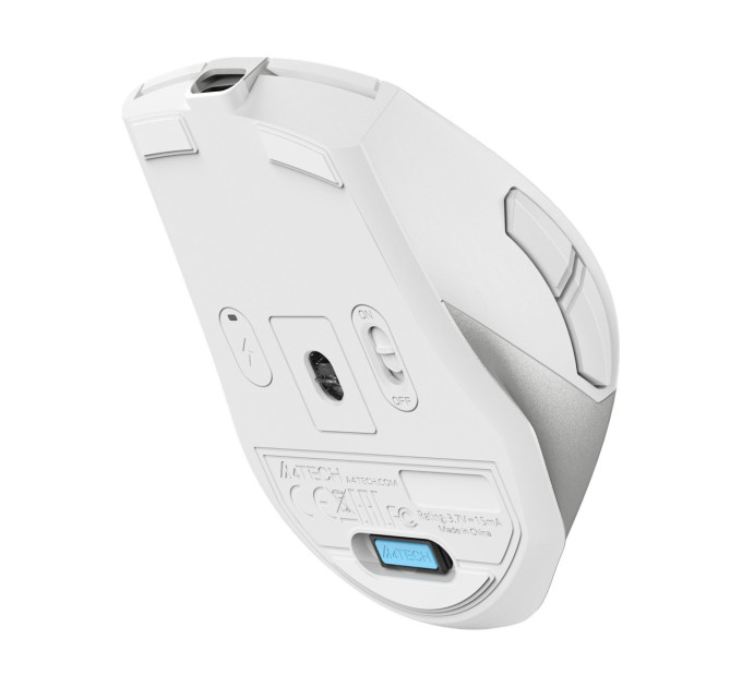 A4Tech Миша бездротова A4Tech FB45CS Air2 Silver White