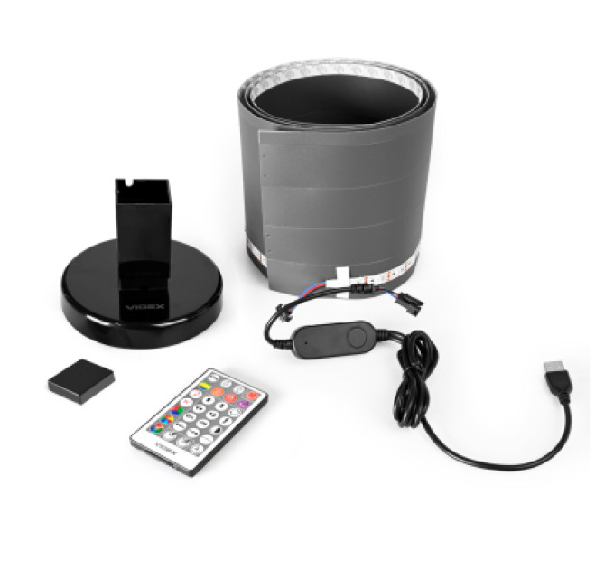 Videx Лампочка Videx LED підлогова TF20 RGB 10W Black (VL-TF20B-RGB)