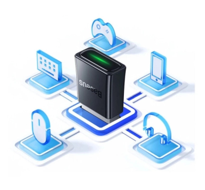 Baseus Bluetooth-адаптер Baseus BA07 (ZJBA010001)