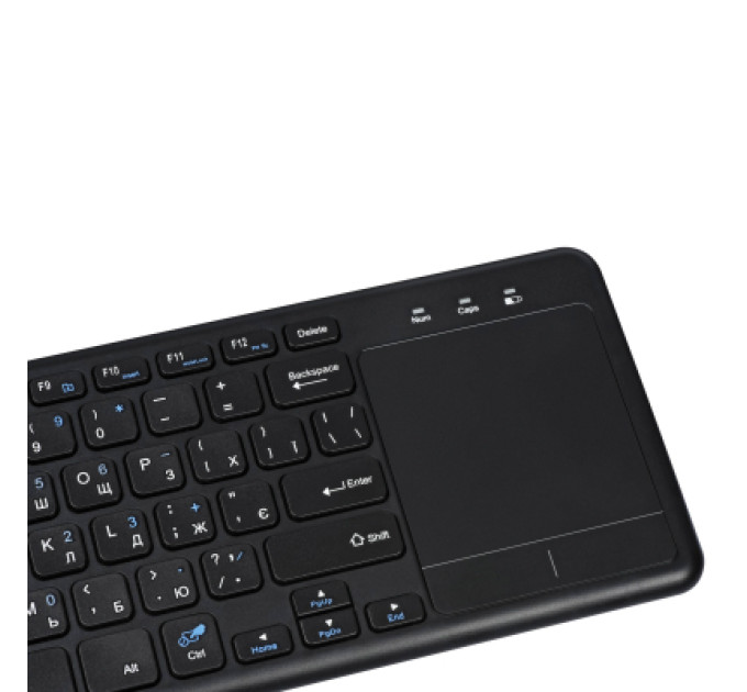 2E Клавіатура 2E KT100 Touch Wireless UA Black (2E-KT100WB_UA)