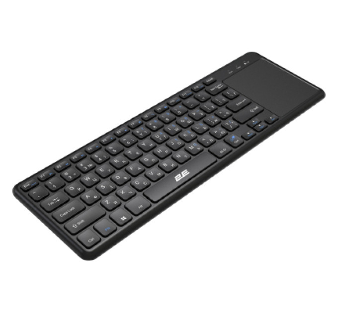 2E Клавіатура 2E KT100 Touch Wireless UA Black (2E-KT100WB_UA)