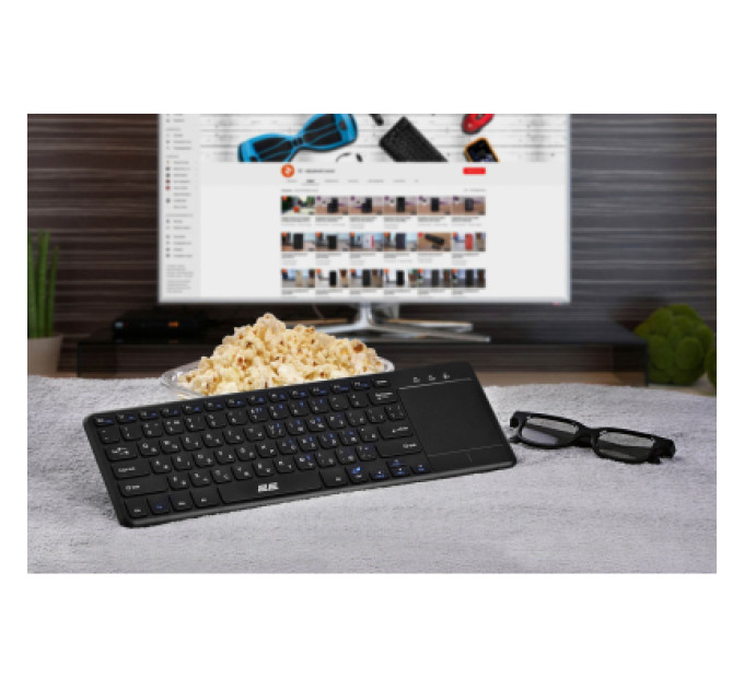 2E Клавіатура 2E KT100 Touch Wireless UA Black (2E-KT100WB_UA)