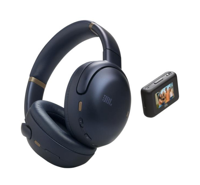 JBL Безпровідний передавач звуку (у  комплекті: аудіопередавач Smart Tx, навушники Tour One M3 Smart Tx, кабелі для під'єднання, адаптер, чохол) JBL JBLTOM3AVIBLU