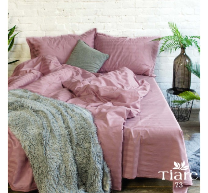 Постільна білизна Tiare 73 Сатин Страйп Цветной сімейний (73_Stripe_sm)