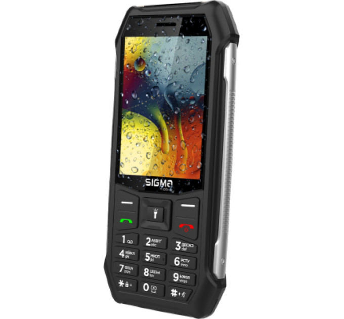 Sigma Мобільний телефон Sigma X-style 323 RAIN Black (4827798885710)