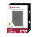 Transcend Накопичувач SSD USB 3.2 2TB ESD360C Transcend (TS2TESD360C)