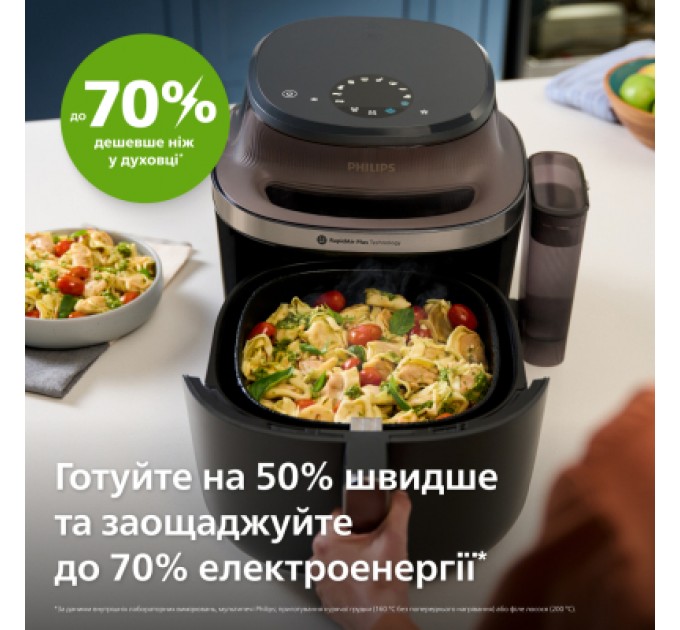 Мультипіч Philips Series 5000 OVI SteamFry (NA547/07)
