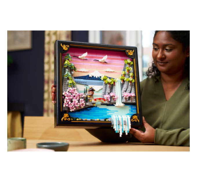 LEGO Конструктор LEGO ART Японський пейзаж із цвітом сакури (31218)