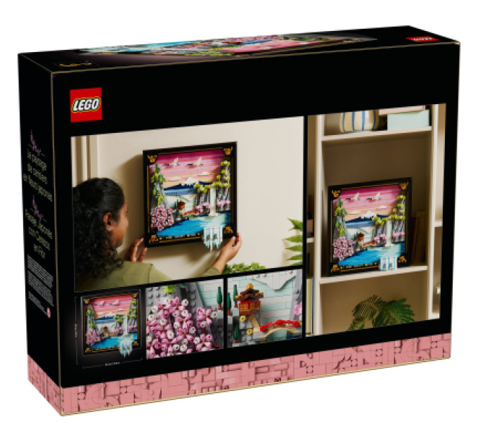 LEGO Конструктор LEGO ART Японський пейзаж із цвітом сакури (31218)