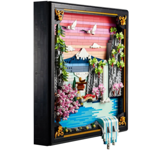 LEGO Конструктор LEGO ART Японський пейзаж із цвітом сакури (31218)