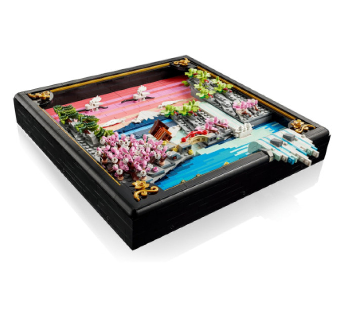 LEGO Конструктор LEGO ART Японський пейзаж із цвітом сакури (31218)