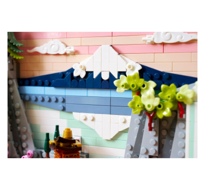LEGO Конструктор LEGO ART Японський пейзаж із цвітом сакури (31218)