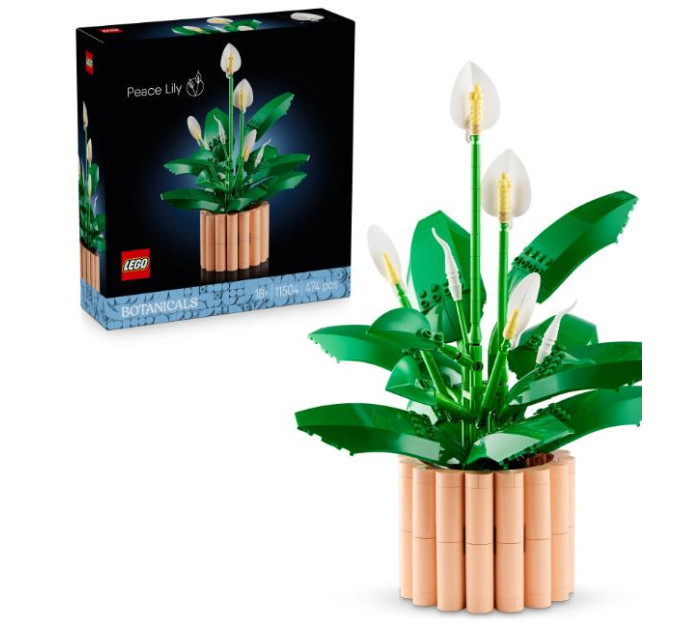 LEGO Конструктор LEGO Botanicals Спатифілум (11504)