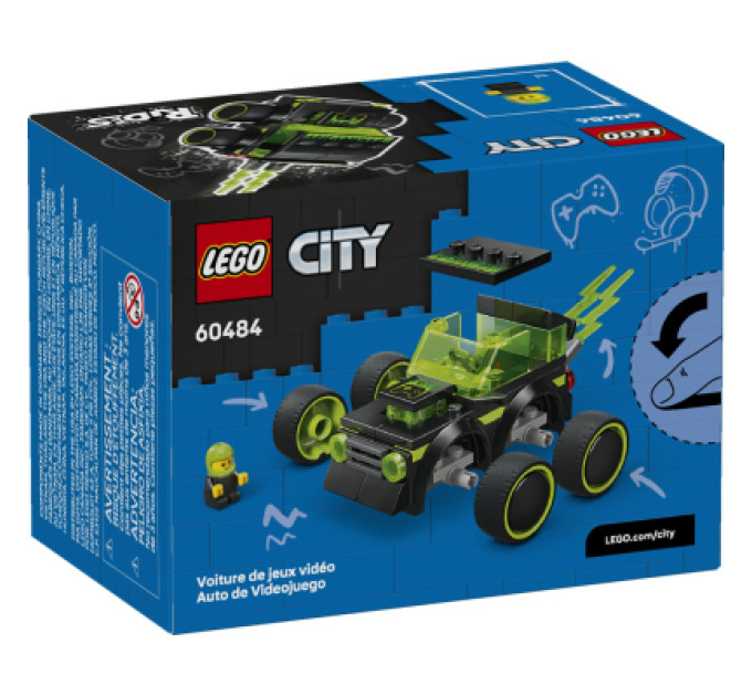 LEGO Конструктор LEGO City Автівки — Ігровий автомобіль для перегонів (60484)