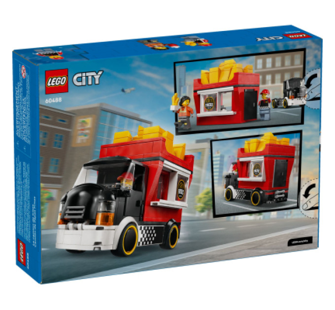LEGO Конструктор LEGO City Вантажівка з картоплею фрі (60488)