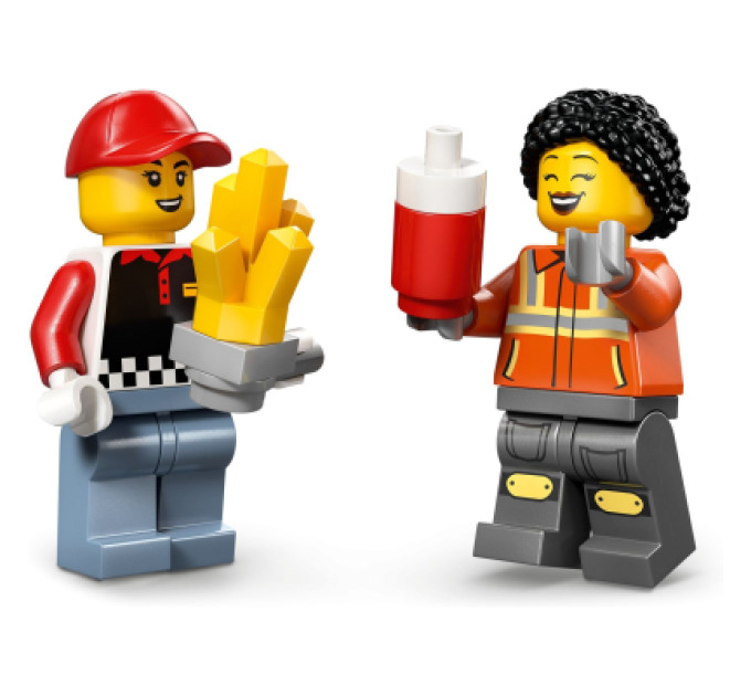 LEGO Конструктор LEGO City Вантажівка з картоплею фрі (60488)