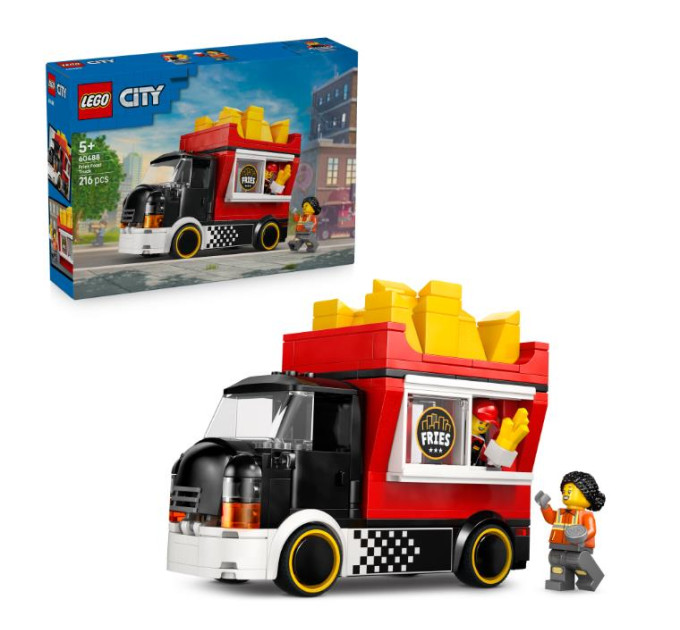 LEGO Конструктор LEGO City Вантажівка з картоплею фрі (60488)
