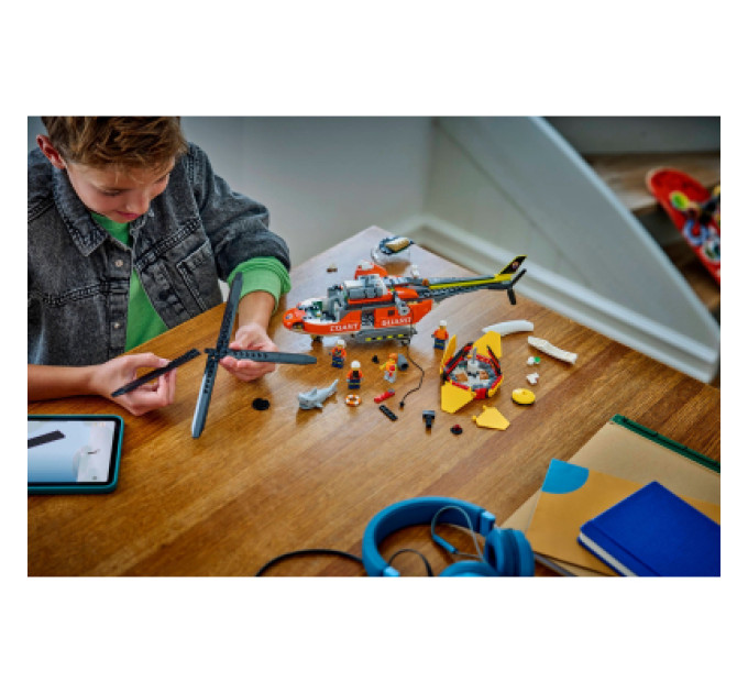 LEGO Конструктор LEGO City Гелікоптер берегової охорони (60503-)