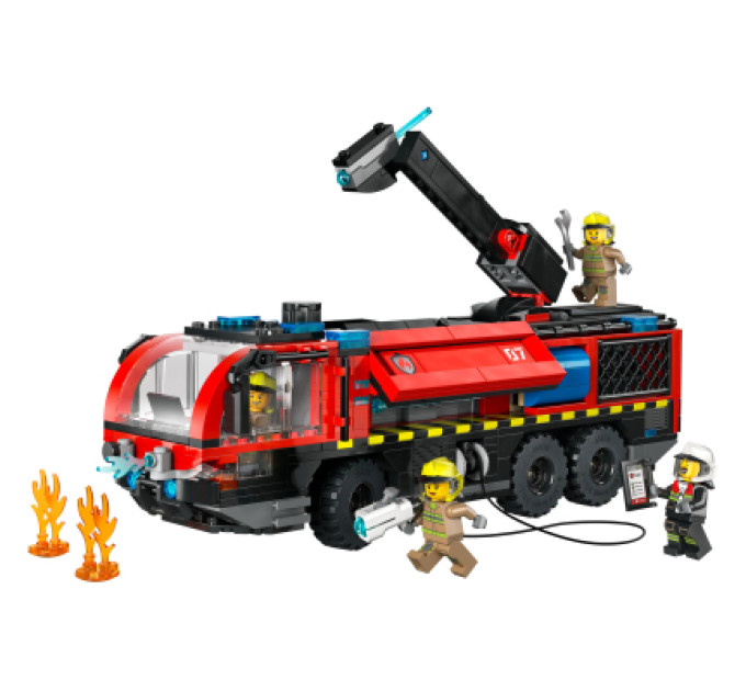 LEGO Конструктор LEGO City Пожежна вантажівка в аеропорту (60499)