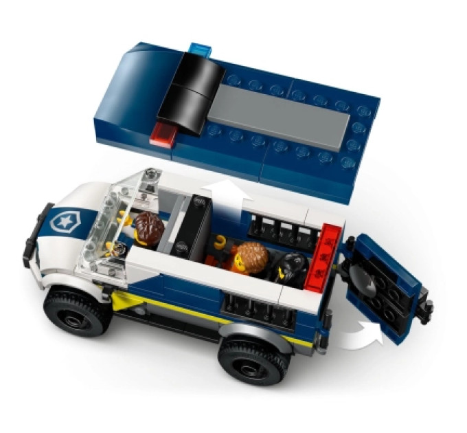LEGO Конструктор LEGO City Поліцейський фургон для перевезення в'язнів (60479)
