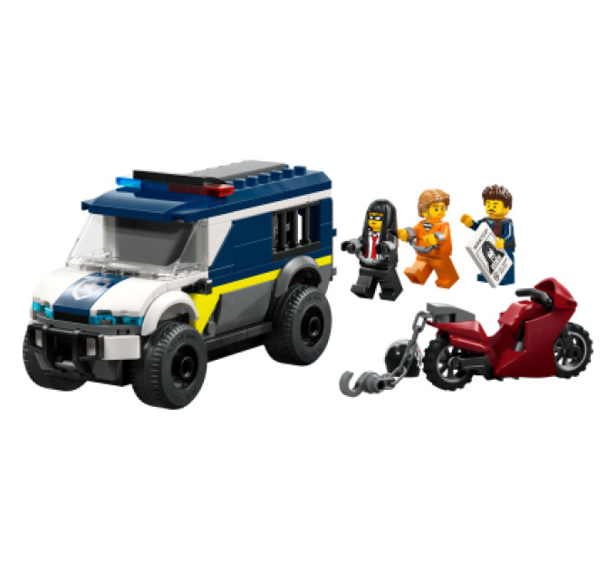 LEGO Конструктор LEGO City Поліцейський фургон для перевезення в'язнів (60479)