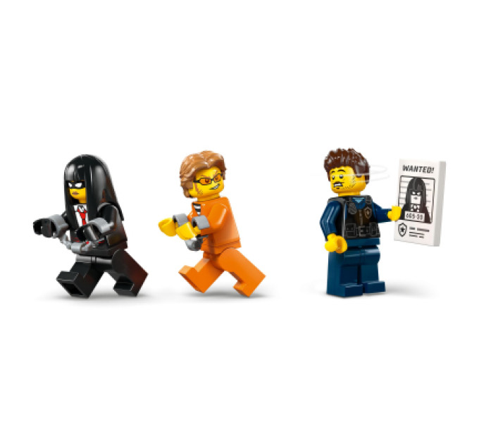 LEGO Конструктор LEGO City Поліцейський фургон для перевезення в'язнів (60479)